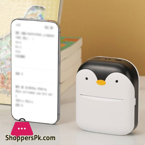 Student Pocket Learning Experience with This Portable Thermal Printers Bluetooth-enabled for Printing Notes Tags and Photos