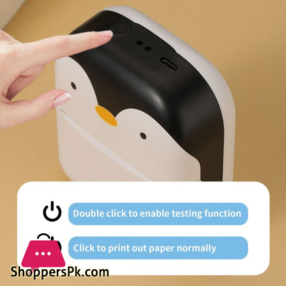 Student Pocket Learning Experience With This Portable Thermal Printers Bluetooth-Enabled For Printing Notes Tags And Photos - Image 3