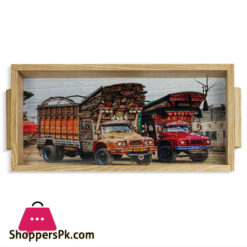 Truck Art Tray 6.5 x 13 Inch