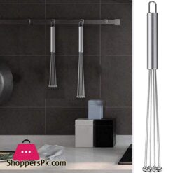 1 Pcs Stainless Steel Ball Whisk Wire Egg Whisk Set Suitable For Kitchen Cooking, Stirring, Whisking, Beating 12 2 Pcs Stainless Steel Ball Whisk Wire Egg Whisk Set Suitable For Kitchen Cooking Stirring Whisking Beating