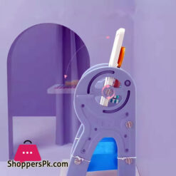 2 In 1 Plastic Indoor Kids Study Desk Learning Easel Board With Chair