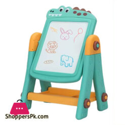 2 In 1 Crocodil Learning Board Drawing Board+Russian Building Blocks