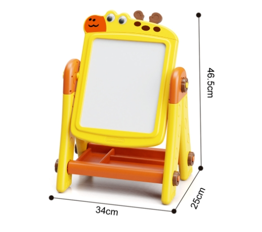 2 In 1 Crocodil Learning Board Drawing Board+Russian Building Blocks