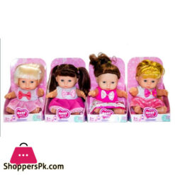 8-Inch Baby Doll 8062-A - 1Pcs