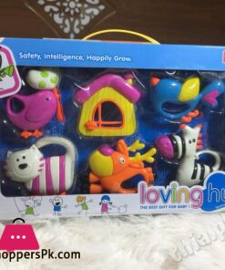 Baby Rattles Toys Set Baby Teething Toys 0 6 Month Infant Toys Sensory Teether Baby Toys Grab and Shake Rattles Early Educational Newborn Chew Toys Gifts Sets for 0 12 Month Babies Boy Girl Huanger Early Development Learning Music Toy