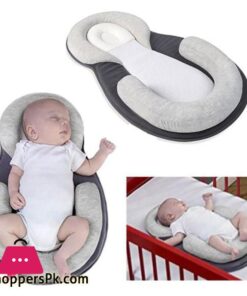 Baby Sleep Positioner Safe Comfortable Sleeping Aid Reduce Rolling and Improve Sleep Soft and Supportive Baby Sleep Aid Cushion Safe Sleep for Babies Anti Roll Baby Sleep Positioner Best Baby Sleep Positioning Device