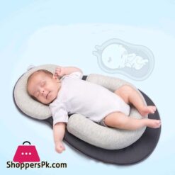 Baby Sleep Positioner Safe Comfortable Sleeping Aid Reduce Rolling And Improve Sleep Soft And Supportive Baby Sleep Aid Cushion Safe Sleep For Babies Anti Roll Baby Sleep Positioner Best Baby Sleep Positioning Device
