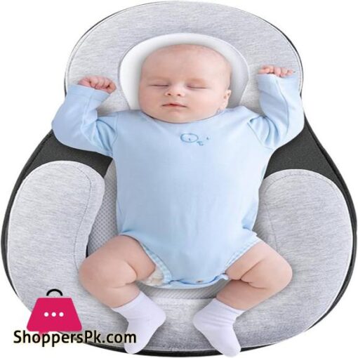 Baby Sleep Positioner Safe Comfortable Sleeping Aid Reduce Rolling and Improve Sleep Soft and Supportive Baby Sleep Aid Cushion Safe Sleep for Babies Anti Roll Baby Sleep Positioner Best Baby Sleep Positioning Device