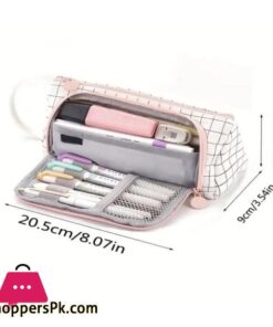 Big Capacity Pencil Case Pouch Pen Case Simple Stationery Bag School College Office Organizer For Teens Girls Adults Student, Deep Green Xw, Simple 32 Big Capacity Pencil Case Pouch Pen Case Simple Stationery Bag School College Office Organizer For Teens Girls Adults Student Deep Green Xw Simple