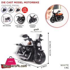 Diecast Alloy Model Bike Collection Die Cast Harley Davidson High Simulation Pull Back Function Motorbike Toys Gift For Kid Boys Plastic Metal Cafe Racer Vehicles Motorcycle Kids Toy Birthday Gifts Maisto Scooter Racing Vehicle Halley Sport Bikes