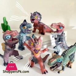 Dinosaur Toys For Kids Simulation Dinosaur Soft Rubber Animal Model Toy With Sound For Boys Girls Gifts 19 Dinosaur Toys For Kids Simulation Dinosaur Soft Rubber Animal Model Toy With Sound For Boys Girls Gifts