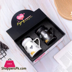 High Quality Ceramic Mr &Amp; Mrs Couple Mug Set