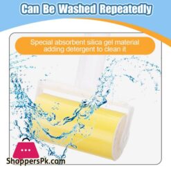 Household Washable Clothes Lint Hair Removal Rollers With Lid Wool Viscose Pet Hair Sticky Roller Brush