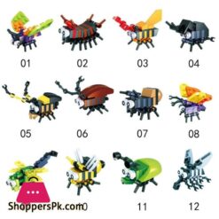Insects Block 12Pcs For Kids