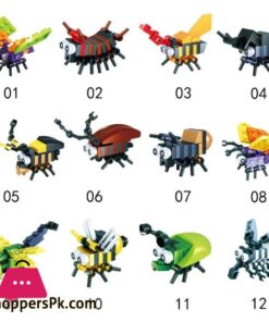 Insects Block For Kids 12Pcs 15 Insects Block 12Pcs For Kids
