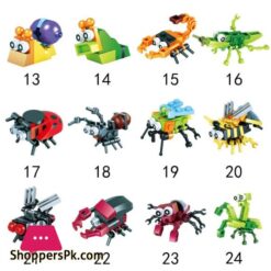 Insects Block 12Pcs For Kids