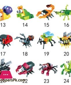 Insects Block For Kids 12Pcs 16 Insects Block 12Pcs For Kids