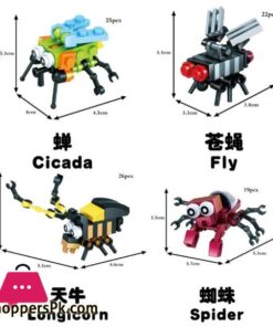 Insects Block For Kids 12Pcs 17 Insects Block 12Pcs For Kids