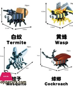 Insects Block For Kids 12Pcs 18 Insects Block 12Pcs For Kids