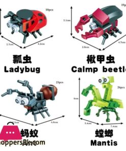 Insects Block For Kids 12Pcs 19 Insects Block 12Pcs For Kids