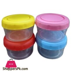 Mini Plastic Food Storage Containers Multi Purpose Box Twist Cap Premium Quality