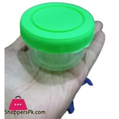 Mini Plastic Food Storage Containers Multi Purpose Box Twist Cap Premium Quality
