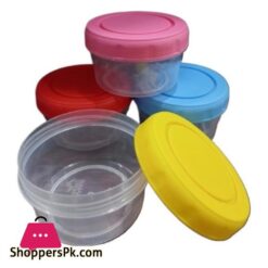 Mini Plastic Food Storage Containers Multi Purpose Box Twist Cap Premium Quality