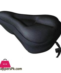 Mountain bike seat cushion silicone seat saddle mountain bike seat bag black