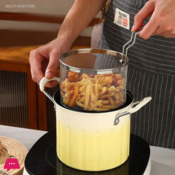 Multifunctional Household Mini Fryer Small Frying Pot Mini Multi-Functional Frying Pot 3 Liter