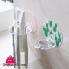 No Punching Wall Hanger Toothbrush Holdertoothpaste Beard Shaver Storage Rack Bathroom Hook Transparent