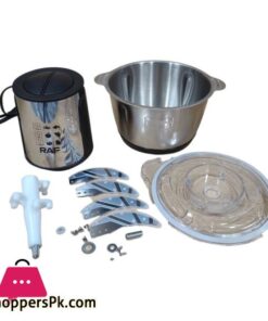 Raf Food Processor Meat Grinder Meat Chopper 2 L Capacity 1000W Powerful Motor Stainless Steel