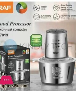 Raf Food Processor Meat Grinder Meat Chopper 2 L Capacity 1000W Powerful Motor Stainless Steel