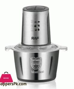 Raf Food Processor Meat Grinder Meat Chopper 2 L Capacity 1000W Powerful Motor Stainless Steel