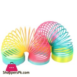 Rainbow Spring Crazy Kids Games Toys For Children And Pastimes Toy Educational Folding Plastic Fidget Anti Stress Funny Toys