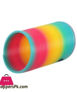 Rainbow Spring Crazy Kids Games Toys For Children And Pastimes Toy Educational Folding Plastic Fidget Anti Stress Funny Toys