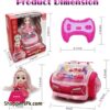 Remote Control Doll Car With Music And Lighting Toy Fir Kids This Product Has A Good Finishing