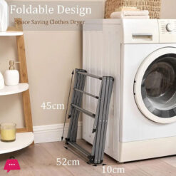 Spk Expandable Clothes Drying Rack Foldable Laundry Drying Rack 3-Tier Collapsible Clothing Dryer Adjustable Towel Rack For Air Drying Clothing 15 Spk Expandable Clothes Drying Rack Foldable Laundry Drying Rack 3-Tier Collapsible Clothing Dryer Adjustable Towel Rack For Air Drying Clothing