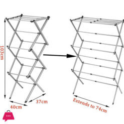 Spk Expandable Clothes Drying Rack Foldable Laundry Drying Rack 3-Tier Collapsible Clothing Dryer Adjustable Towel Rack For Air Drying Clothing 14 Spk Expandable Clothes Drying Rack Foldable Laundry Drying Rack 3-Tier Collapsible Clothing Dryer Adjustable Towel Rack For Air Drying Clothing