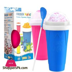Slushy Cup Slush Maker Instant Ice Maker Cup for Hot Summers Instant Freezqe Cup for Beverages and Cold Drinks Ice Cream maker