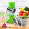 Vegetable Cutter Multifunctional Vegetable Slicer Drum Slicer For Kitchen Manual Hand Crank Vegetable Cutter 3 In 1 Rotary Cheese Grater Slicer And Peeler Vegetable Graters Shredders Multi Blade Vegetable Cutter