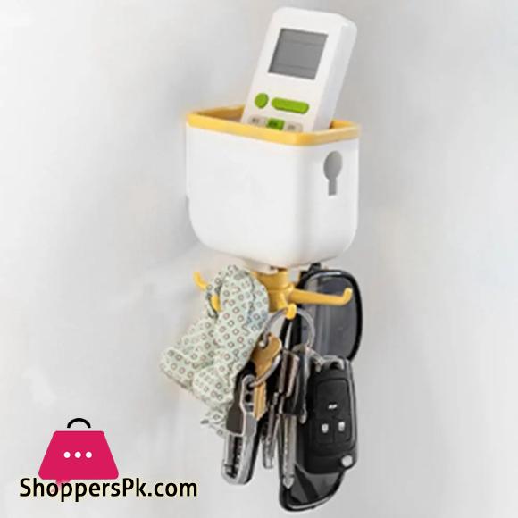 Wall-Mounted Self Adhesive Storage Holder With 360 Degree Rotating Hooks Hanger Bathroom Utensils Kitchen Organizer Storage Box Wall Hook Kitchenware Storage Rack 6 Wall Mounted Self Adhesive Storage Holder With 360 Degree Rotating Hooks Hanger Bathroom Utensils Kitchen Organizer Storage Box Wall Hook Kitchenware Storage Rack