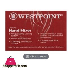 West Point Deluxe Hand Mixer 200W Wf 9202