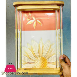 Abstract Print Beautiful Acrylic Trays Set Of 2