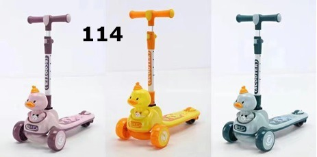 Adjustable Flexible Duck Scooter Kids Scooty 7 Adjustable Flexible Duck Scooter Kids Scooty