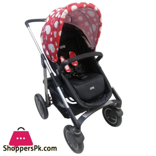 Baby Carriage Baby Stroller, Big tire Shock Absorber Baby Sleeping Basket Trolley Reclining Stroller