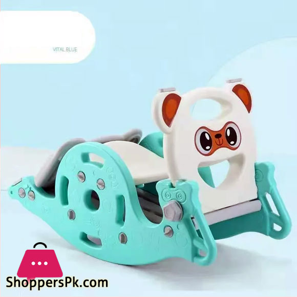 Children'S Indoor 2-In-1 Slide Swing Chair Baby Slide Children'S Folding Shooting Horse 4 Children'S Indoor 2-In-1 Slide Swing Chair Baby Slide Children'S Folding Shooting Horse - Image 2