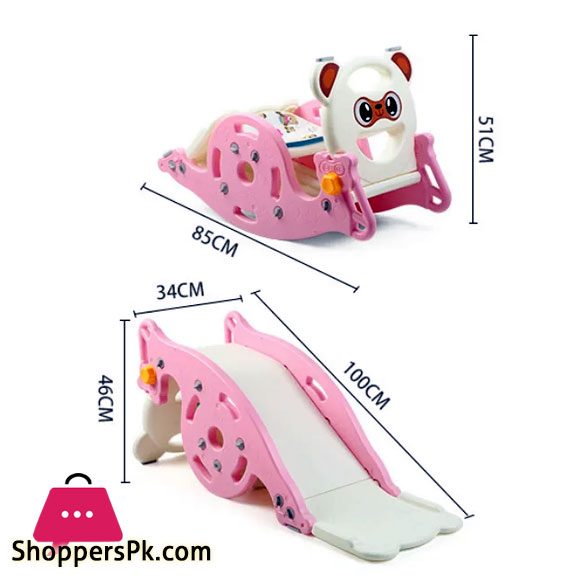 Children'S Indoor 2-In-1 Slide Swing Chair Baby Slide Children'S Folding Shooting Horse 7 Children'S Indoor 2-In-1 Slide Swing Chair Baby Slide Children'S Folding Shooting Horse - Image 5