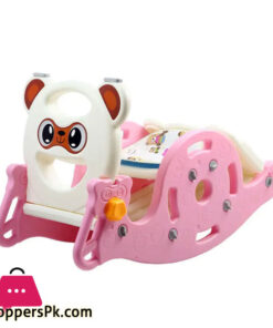Children's Indoor 2-in-1 Slide Swing Chair Baby Slide Children's folding Shooting Horse