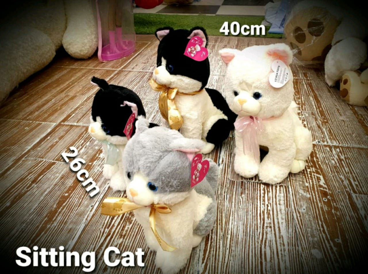 Cute Little Cat Kitten Plush Toy Soft Toys 26Cm 8 Cute Little Cat Kitten Plush Toy Soft Toys 26Cm