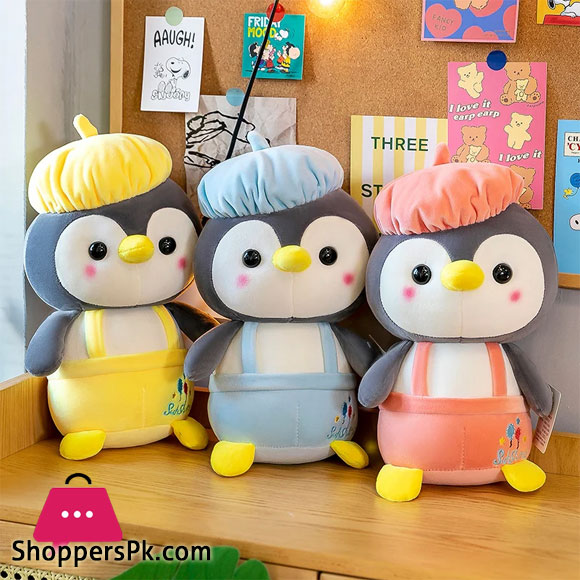 Cute Soft Penguin Plush Toys Stuffed Animal Pillow Doll For Kids - 45Cm 3 Cute Soft Penguin Plush Toys Stuffed Animal Pillow Doll For Kids - 45Cm
